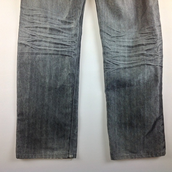 Old Skool Jeans Girls 18 Distressed Gray - Picture 6 of 7